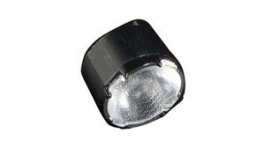 FP16608 LISA3CSP-M-PIN, Lens Assembly, Black / Clear, 10 x 7.2mm, Round, 25°, LEDIL