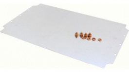 1590ZGRP243PL, Innner Panel For 1590ZGRP243 & 1590ZGRP244, 382 x 232 x 2.1 mm, Galvanised Steel, Hammond