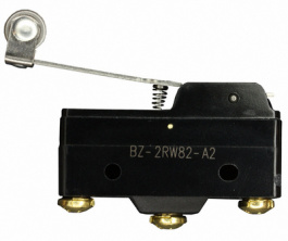 BZ-2RW82-A2, Микропереключатель; с рычагом (с роликом); SPDT; 15A/250ВAC, Honeywell