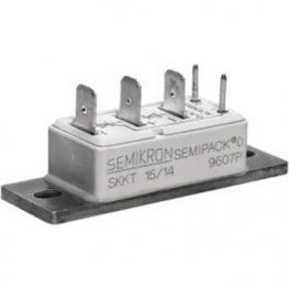SKKT15/12E, Модуль: тиристорный; 1,2кВ; 13А; на провод; A1,SEMIPACK0, SEMIKRON