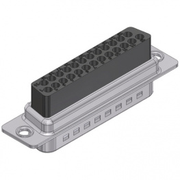 DTS09PX, D-Sub crimp-plug 9 Male Crimp/Straight, Deltron swiss