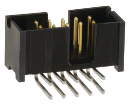 5103311-1, Pin header DIN 41651 10, Male, TE Connectivity