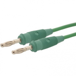 SML 100/1 GREEN, Test lead diam. 4 mm green 100 cm CAT I, SKS Kontakttechnik