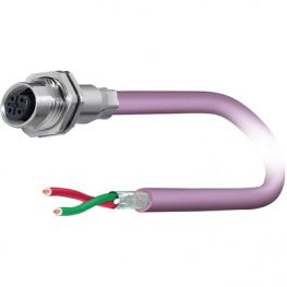 SACCBP-M12FSB-2CON-M16/2,0-910, Unit-mounted PROFIBUS socket, Phoenix Contact