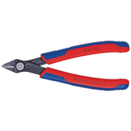 78 81 125, Electronic Side Cutter;125 mm Small Bevel, Knipex