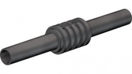 66.9123-21, Lead Coupler 4mm Black 32A 1kV Brass, Staubli (former Multi-Contact )