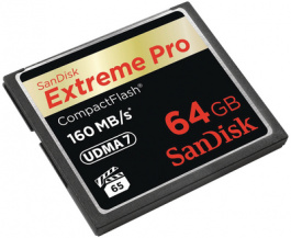SDCFXPS-064G-X46, Карта Extreme Pro CompactFlash 64 GB, Sandisk