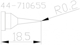 44-710655, Soldering tip, XYTRONIC