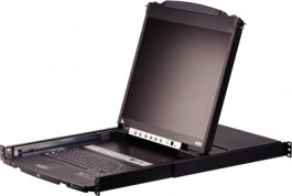 CL5808N, LCD KVM switch, 8-port VGA USB / PS/2, CH, Aten
