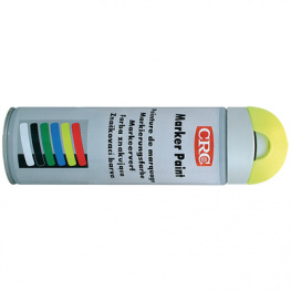 MARKER PAINT, LEUCHT-GELB, Marker spray Spray 500 ml, CRC