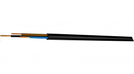 SENSOCORD-M 4X0,09 MM2 [100 м], Control Cable 4 x 0.09 mm2 Unshielded, Copper Strand, Bare, 19 x 0.079 mm Black, Kabeltronik
