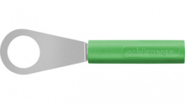 LB 4-RKS SN / 8.4 / GN, Laboratory socket diam. 4 mm green N/, Schutzinger