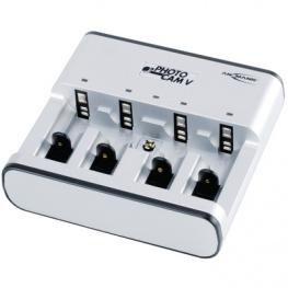 PHOTOCAMV, Charger NiMH/NiCd 4x AAA/AA/C/D/1x 9V, Ansmann