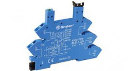 93.51.7.024, Панелька; 6А; Монтаж: DIN; Выводы: самозажимная клемма; -40?70°C, FINDER