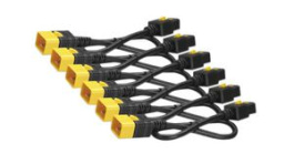 AP8716S [6 шт], Power Cord Kit, 6pcs, IEC 60320 C19 - IEC 60320 C20, 1.8m, Black, APC