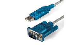 ICUSB232SM3, USB to Serial Adapter, USB-A - DB9, 914mm, StarTech.com