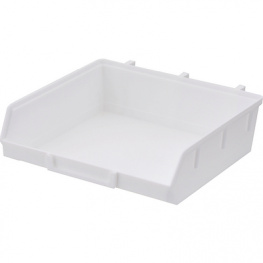11403-00007, Miniature box, white plastic, 135x135x40 mm, Element System