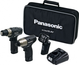 EYC110LA2L, Cordless Power Tool Kit 10.8 V&nbsp;&nbsp;/ 1.5 Ah Li-Ion, Panasonic