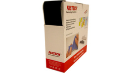 B25-ETN32HM9910 [10 м], Self-Adhesive Micro Hook-and-Loop Fasteners Black 10 m x25 m, Fastech
