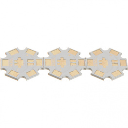 PCB STAR REBEL [3 шт], Star PCB for Rebel LEDs PU=3 ST, Barthelme
