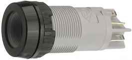 5.49.205.008/1502, Lighted push button switch assembly diam. 20.3 mm Momentary function green, RAFI