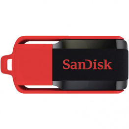 SDCZ52-008G-B35, USB Flash Drive Cruzer Switch 8 GB black/red, Sandisk