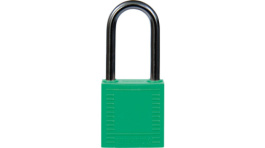 814128, Compact Lockout Padlock;Green;Nylon, Brady