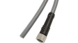 GR0400101 SL359 Соединительный кабель; M8; PIN: 4; прямой; 10м; вилка; 36ВAC; 2,2А