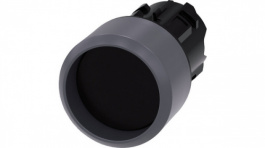 3SU1030-0CB10-0AA0, SIRIUS ACT Push-Button front element Metal, matte, black, Siemens