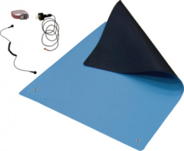 BORDSMATTA BL 90X60MM + KIT 1, Table Mat, 2 mm, ‹=1.0 x 109&nbsp;&nbsp;Ohm, 90 x 60 cm, Eurostat