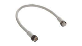1300250067, Mini-Change A-Size Double-Ended Cordset 5 Poles Male (Straight) to Female (Straight) 15 and 18 AWG Gray DeviceNet 3m, Molex
