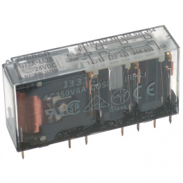 G7SA-4A2B 24DC, PCB protection relay 24 VDC 500 mW, Omron