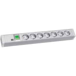 333.600, Outlet Strip, 7xF (CEE 7/3), 2 m, Bachmann