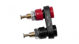 BU-P2143-0, Banana Plug, Red, 5A, 1kV, Nickel, MUELLER