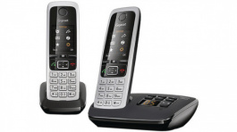 C430A DUO, DECT telephone with 2 handsets and answering machine, Analog, Gigaset