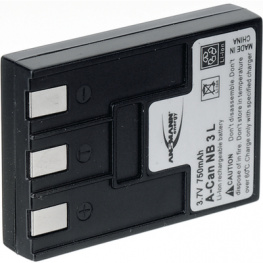 A-CAN NB 3L, Блок батарей 3.7 V 750 mAh, Ansmann