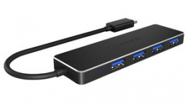 IB-HUB1410-C3, USB Hub, 4x USB A Socket - USB C Plug, ICY BOX