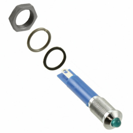 Q6P1CXXB24E, LED Indicator blue 24 VDC, APEM