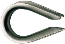 120984631, Rope thimble, galvanized 4.5 mm, Campbell