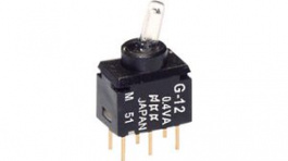 G12JPF, Illuminated Toggle Switch, NKK Switches (NIKKAI, Nihon)