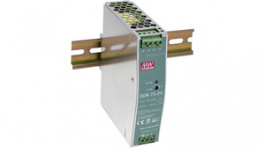 EDR-75-12, Switched-Mode Power Supply Adjustable, 12 VDC/6.3 A, 75 W, MEAN WELL
