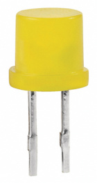 AT635E, Светодиодная лампа желтый, NKK Switches (NIKKAI, Nihon)