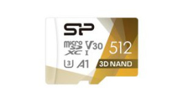 SP512GBSTXDU3V20AB, Memory Card, 512GB, microSDXC, 100MB/s, 80MB/s, Silicon Power