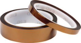 42-020-0006, Low charging Kapton tape transparent-brown 6 mmx33 m, Eurostat