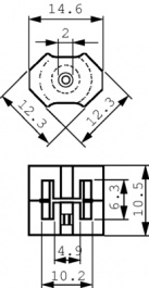 B65805-N315-A48 [2 шт], RM5 core set N48 PU=2 ST, TDK-Epcos
