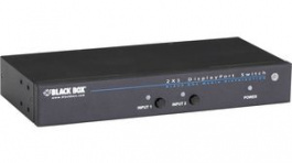 AVSW-DP2X1, 2 x 1 DisplayPort Switch, Black Box