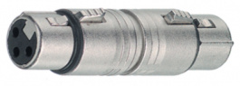 NA3FF, Audio Adapter, 1 x XLR Female, 3-Pin, XLR, Neutrik