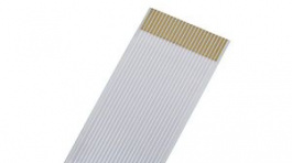 15020-0535, 0.50mm Pitch Premo-Flex FFC Jumper Same Side Contacts (Type A) 30.00mm Cable Length Gold Plating 50 Circuits, Molex