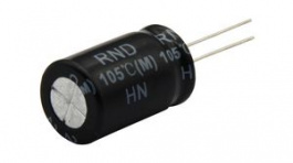 RND 150KHN100M4R7F12S, Radial Electrolytic Capacitor 4.7uF 20% 100VDC, RND Components