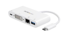 DKT30CDVPD, USB-C Docking Station DVI/RJ45/USB-A/USB-C, StarTech.com